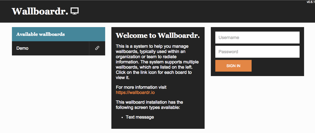 Admin Welcome Screen Admin Welcome Screen
